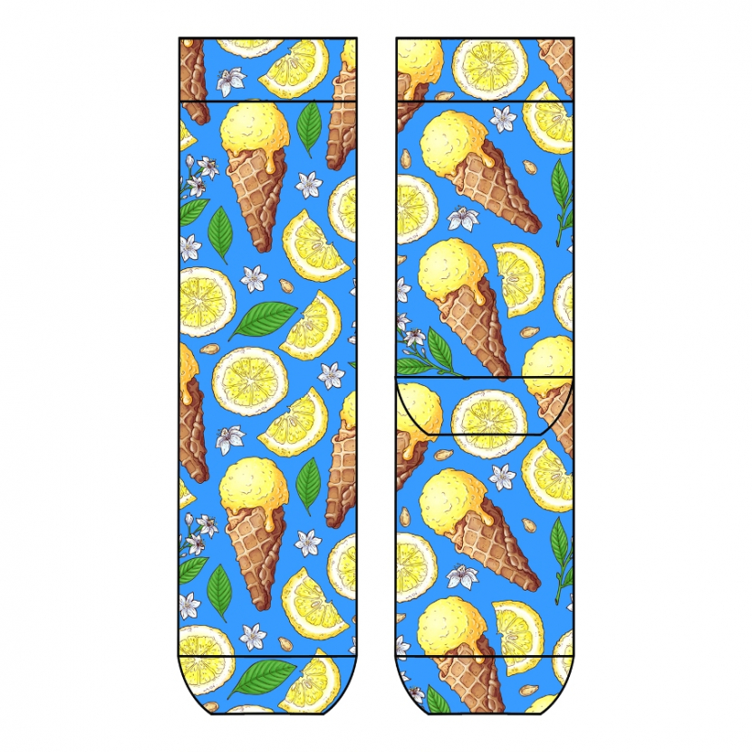 Cool 7 - Damen - Socken - Motiv - C0787